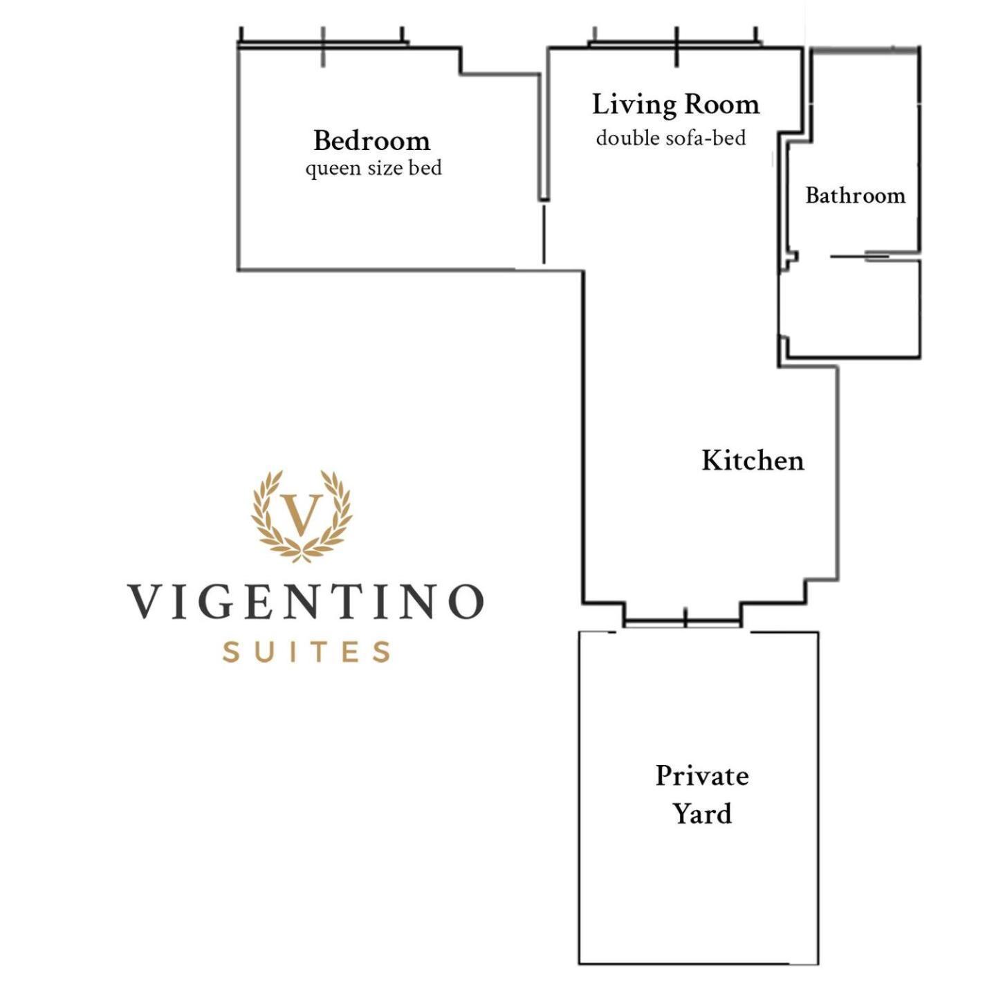 Vigentino Suites Milánó Szoba fotó